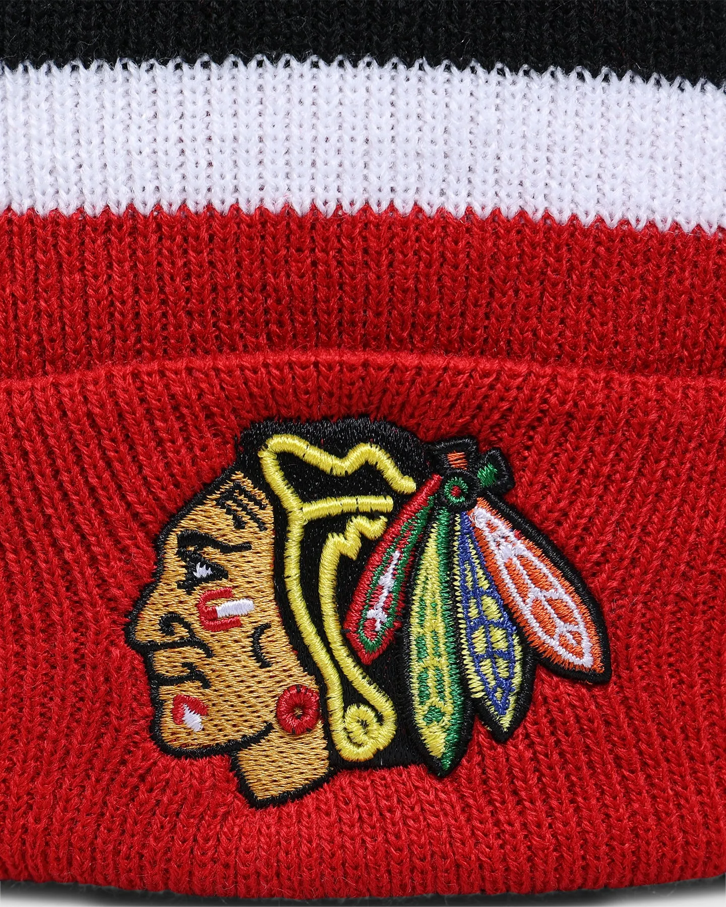 47 Brand Chicago Blackhawks Breakaway Cuff Knit Beanie Red