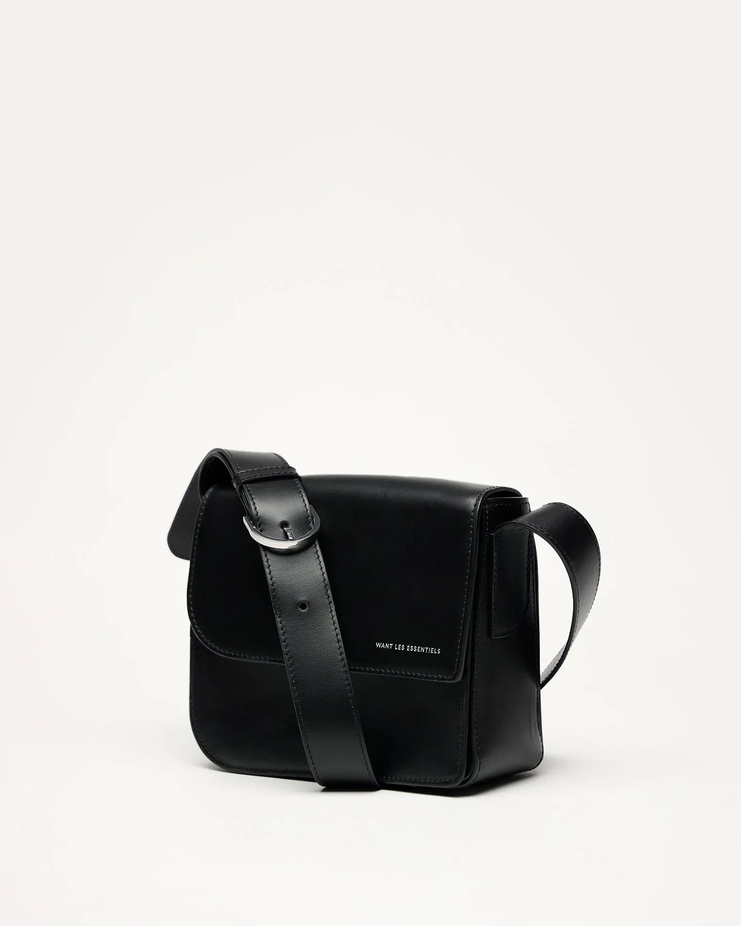 Arch Smooth Leather Crossbody Bag