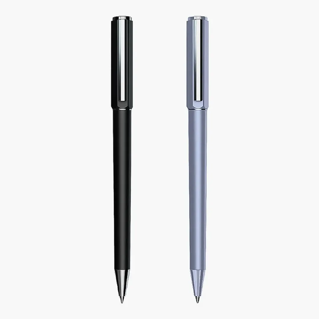 Beifa Hexagonal Cap Rotated Metal Gel Pen