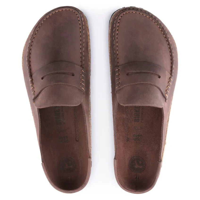 Birkenstock Men's Naples Oiled Leather (Habana - Wide Fit)