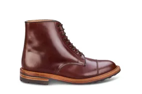 Brett ToeCap Boot - Brown Cordovan