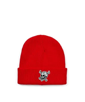 Crossbones Beanie - Red