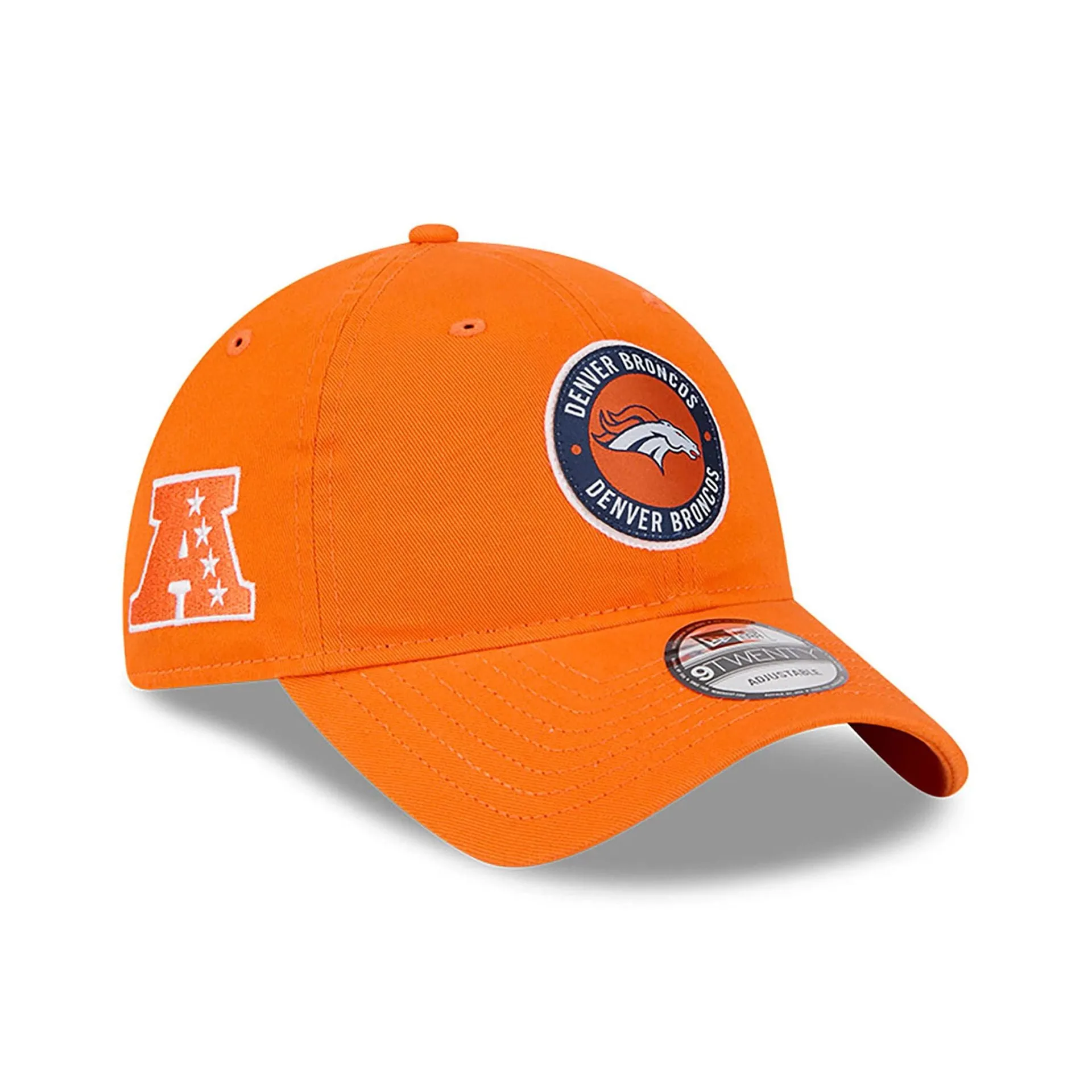 Denver Broncos NFL Sideline 2024 Orange 9TWENTY Adjustable Cap