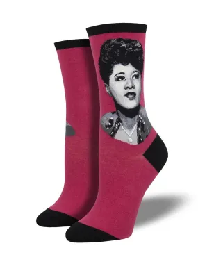 Ella Fitzgerald Portrait | Women's Crew