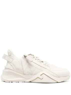 FENDI FLOW LEATHER SNEAKERS