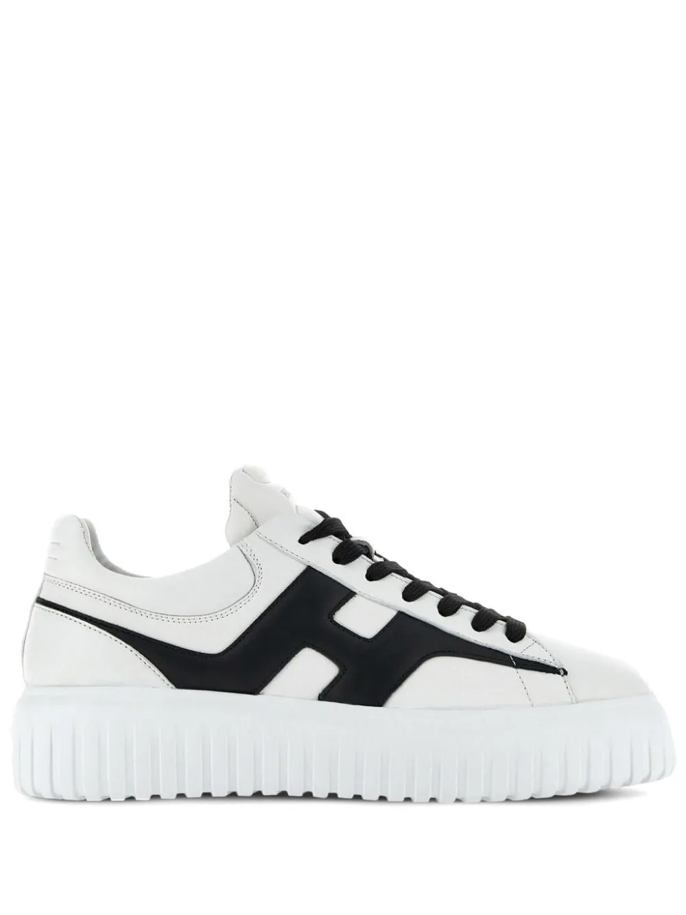 H STRIPES LEATHER SNEAKERS