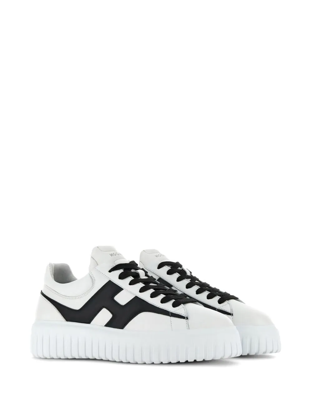 H STRIPES LEATHER SNEAKERS