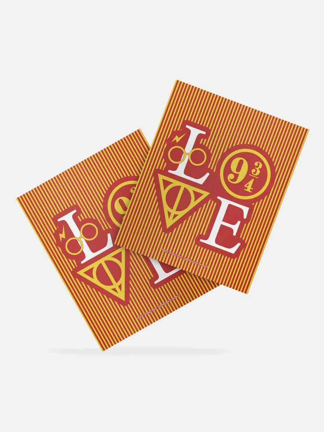 Harry Potter Love 9 3/4 Fridge Magnet