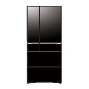 Hitachi R-Wx670Km Xk Fridge 6 Doors Crystal Black