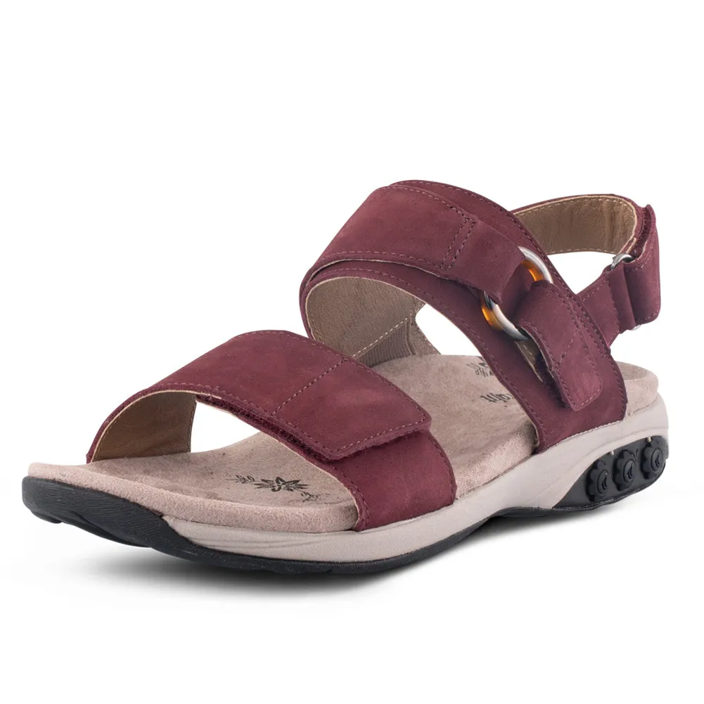 Iris Women's Leather Adjustable Sandal