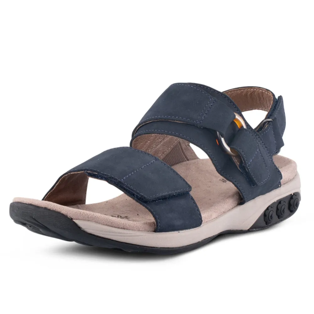 Iris Women's Leather Adjustable Sandal