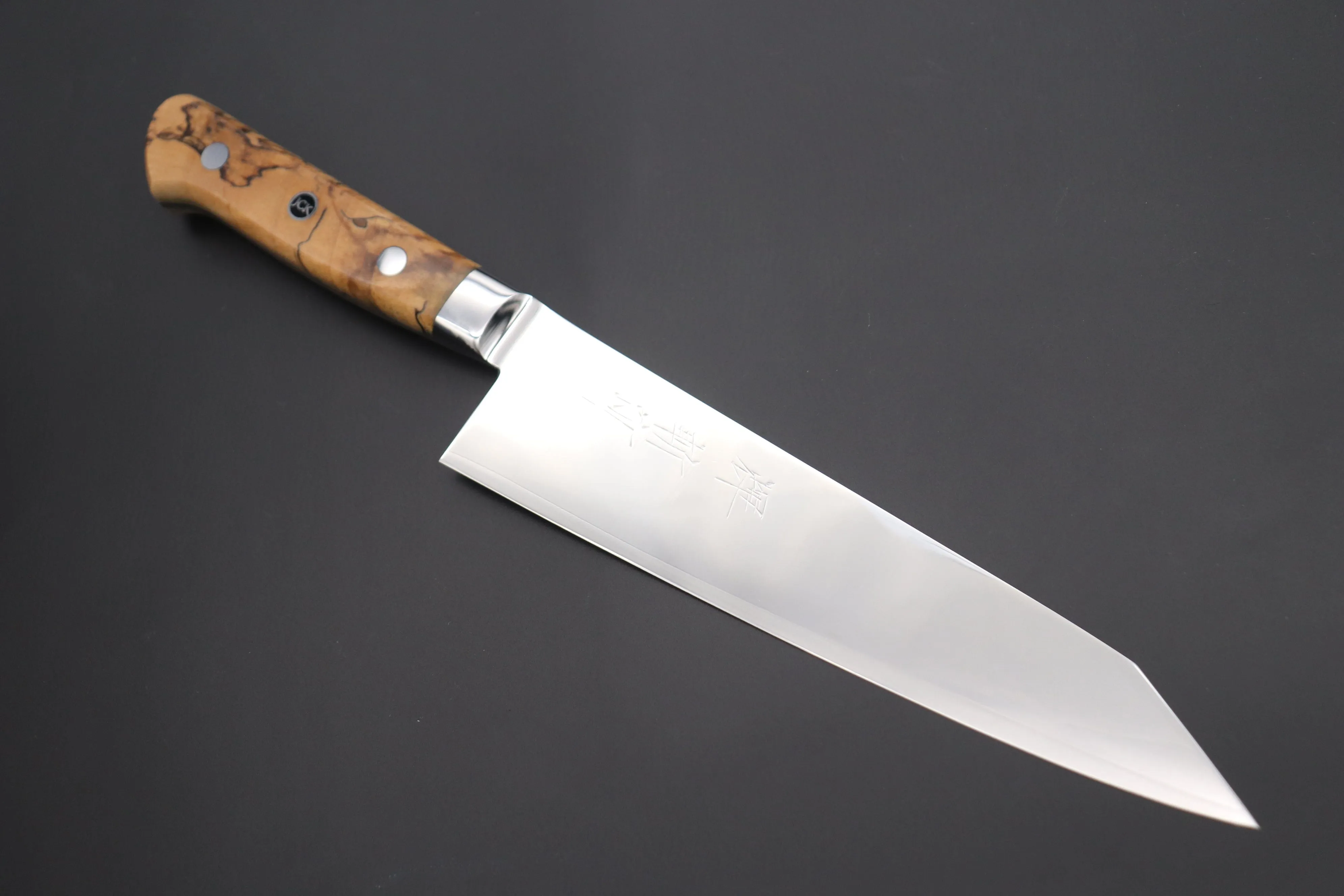 JCK Original Kagayaki NOVEL- Limited Edition Custom R-2 SUNSHINE Series KNLTD-116 Kiritsuke-Gyuto 200mm (7.8 inch)