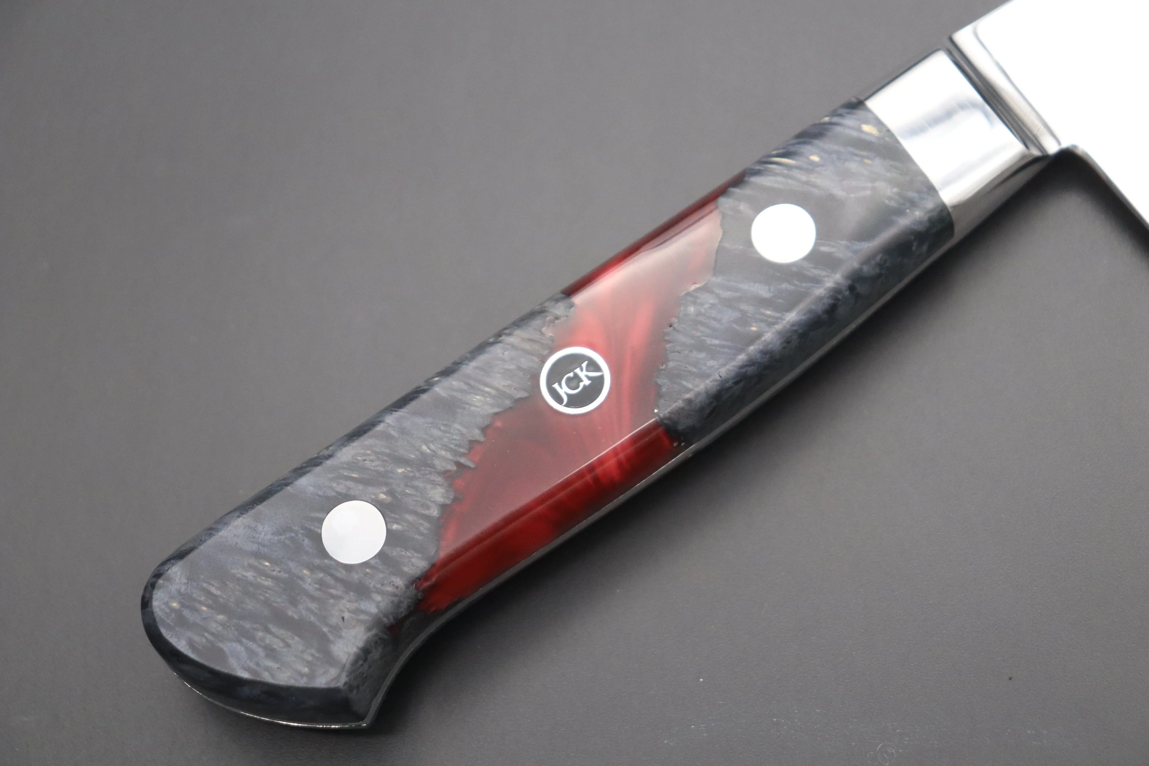 JCK Original Kagayaki NOVEL- Limited Edition Custom R-2 SUNSHINE Series KNLTD-119 Kiritsuke-Gyuto 200mm (7.8 inch)