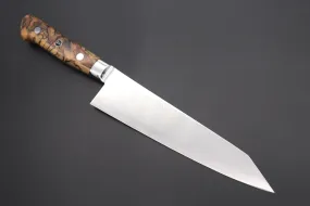 JCK Original Kagayaki NOVEL- Limited Edition Custom R-2 SUNSHINE Series KNLTD-123 Kiritsuke-Gyuto 200mm (7.8 inch)