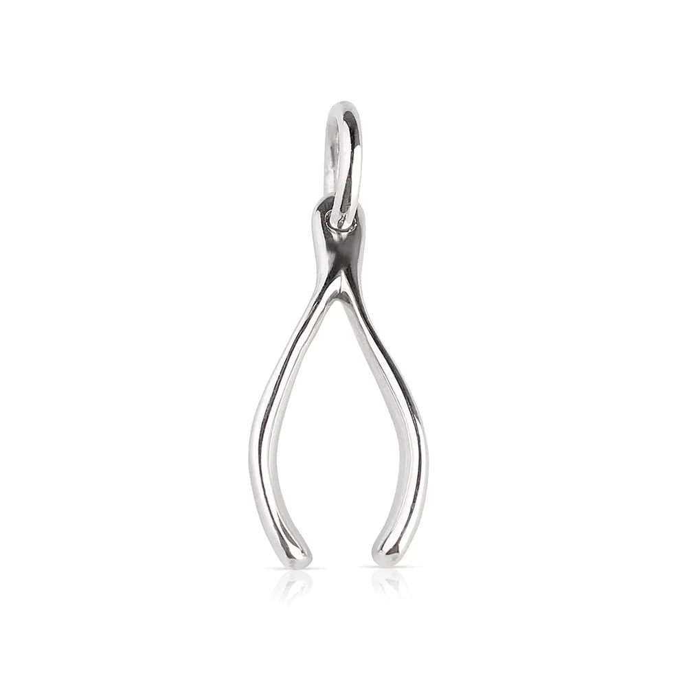 LARGE WISHBONE CHARM