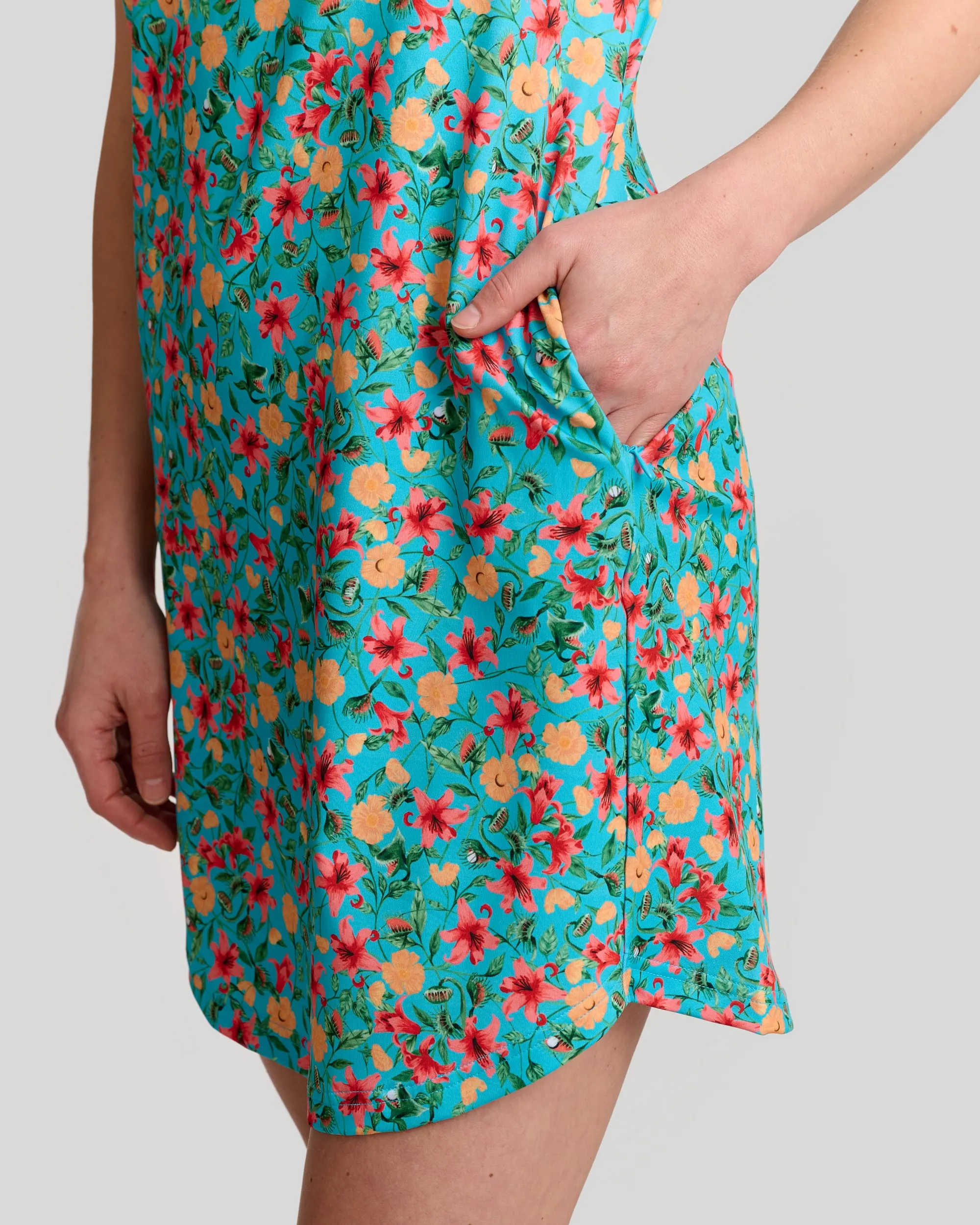 Little Shop of Florals Women's Polo Dress