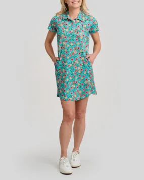 Little Shop of Florals Women's Polo Dress