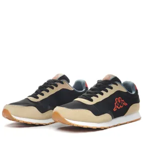 LOGO AYMAR - Sneakers - Low Cut - Unisex - BLACK-BEIGE-RED