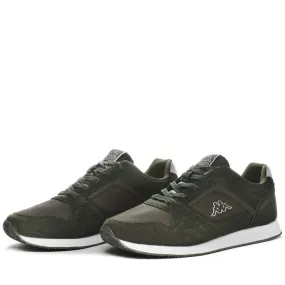 LOGO FOLES - Sneakers - Low Cut - Man - GREEN DK-GREY LT