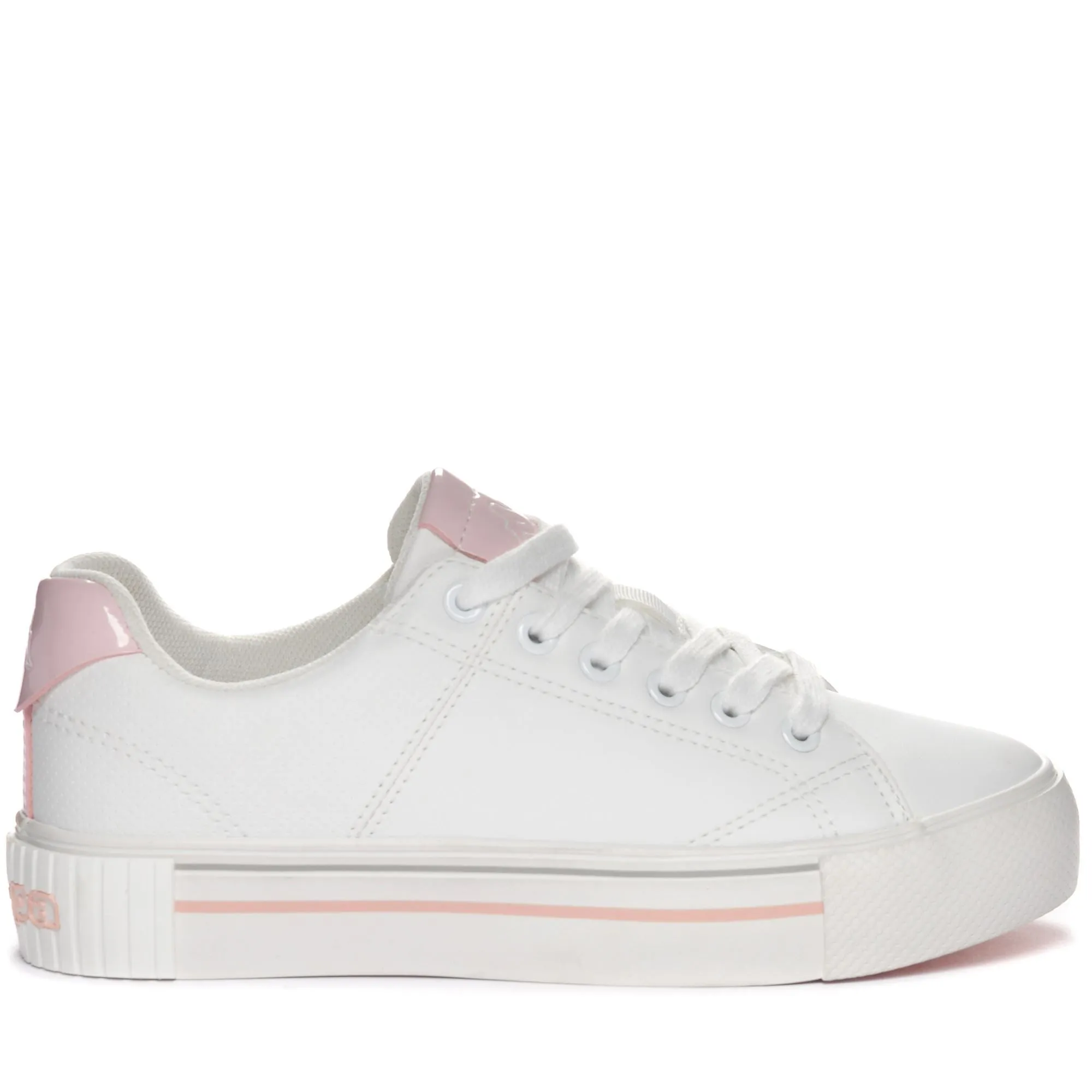 LOGO TUDY - Sneakers - Low Cut - Woman - WHITE-PINK