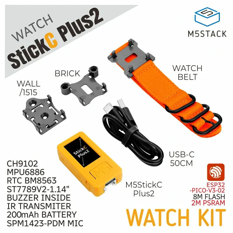 M5StickC PLUS2 with Watch Accessories