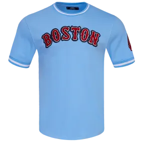 MLB BOSTON RED SOX CLASSIC CHENILLE MEN'S TOP (UNIVERSITY BLUE)