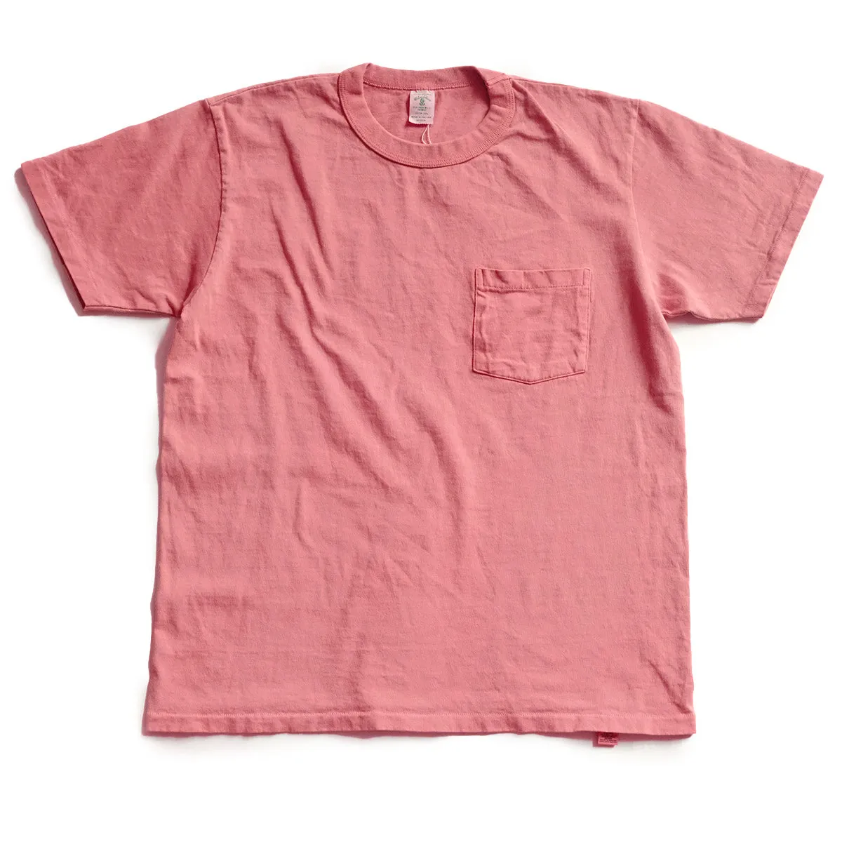 Pigment Dyed Pocket Tee - Radiant Red