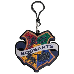 "Hogwarts Badge" Crystal Art Bag Charm Kit Harry Potter