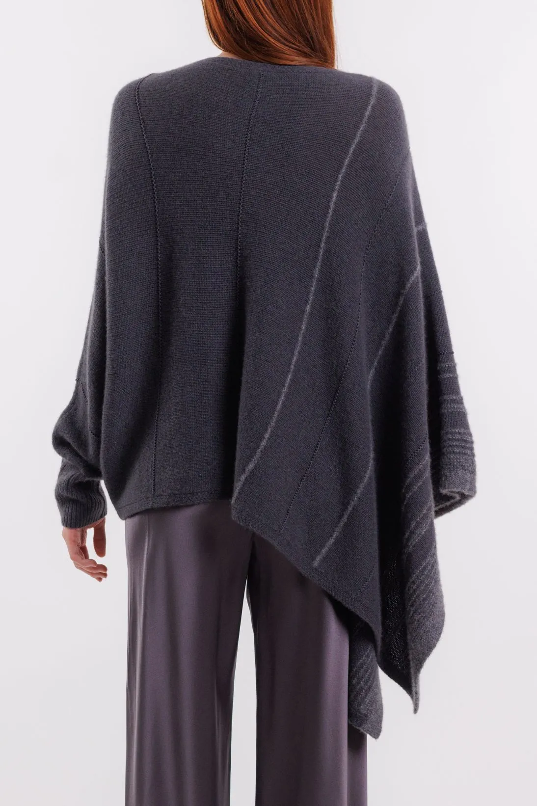 SUSTAINABLE ASYMMETRIC PONCHO